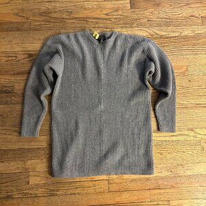Vintage Charter Club by Jane Justin Lambswool Angora Blend Ribbed Sweater - Size